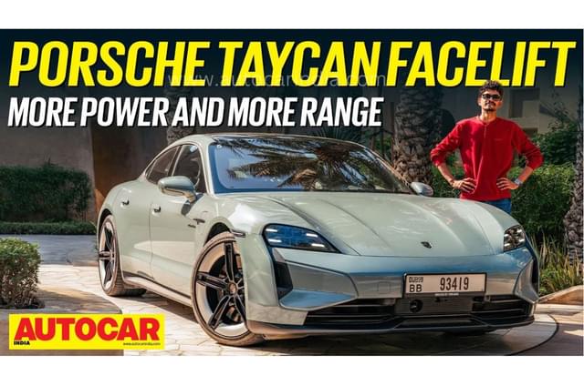 2025 Porsche Taycan facelift video review
